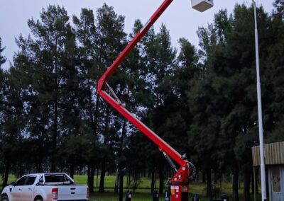 Mantenimiento y reparacion de iluminacion perimetral