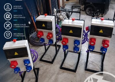 Tableros eléctricos autónomos para mantenimiento industrial